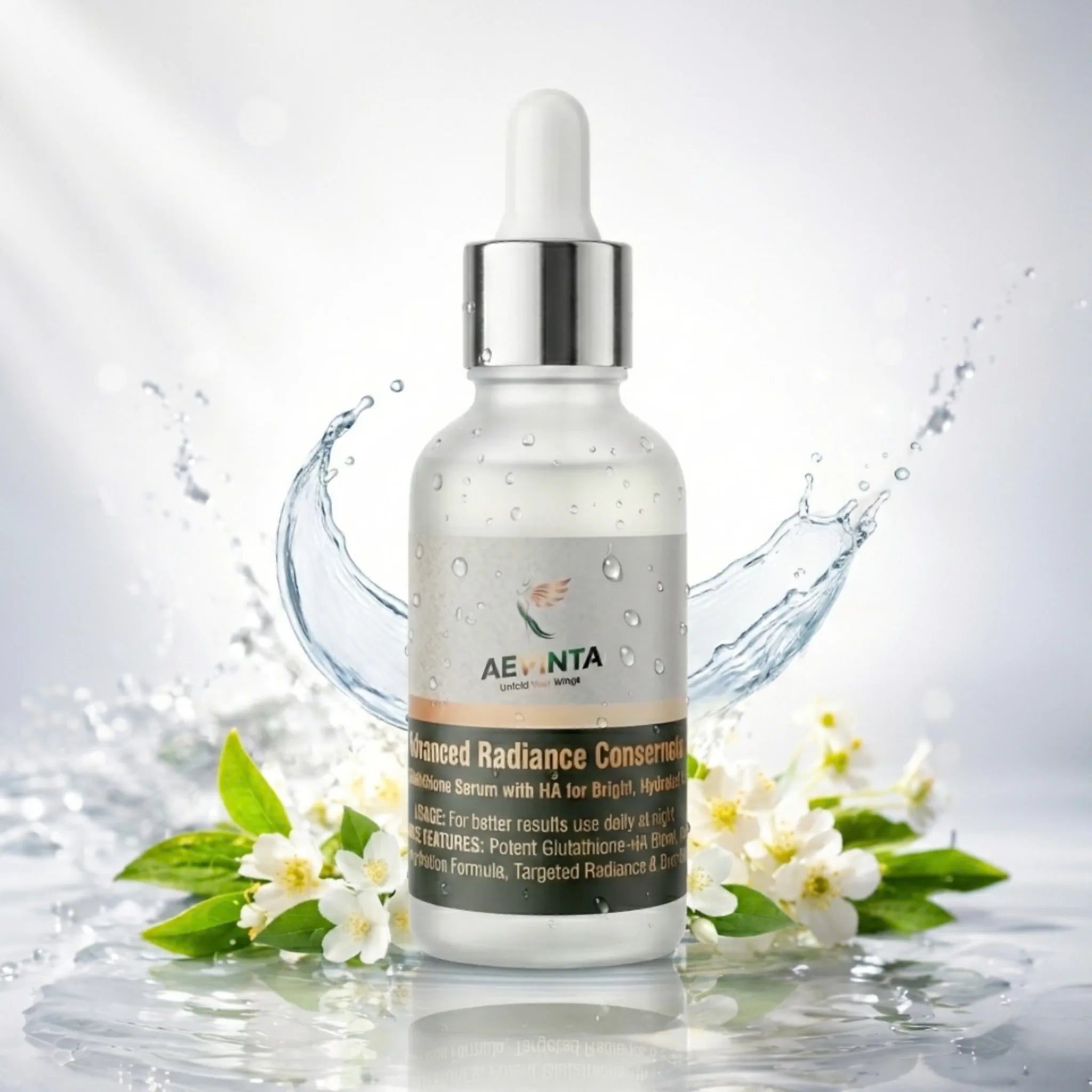 Aevinta 2% Glutathione and Hyaluronic Acid Brightening Serum 30ml Pakistan