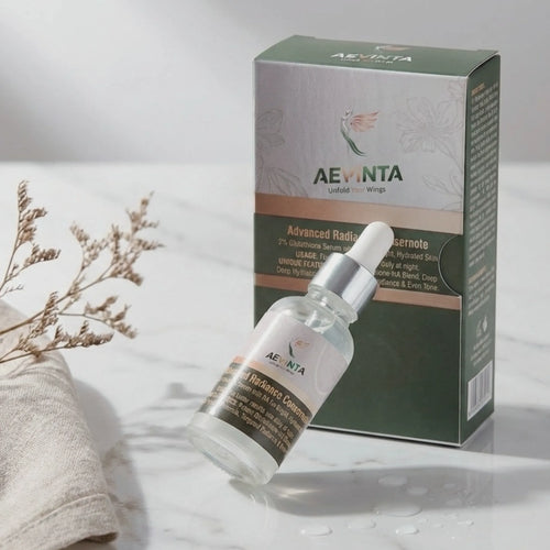 Aevinta clinical skincare serum bottle and packaging - buy online Pakistan